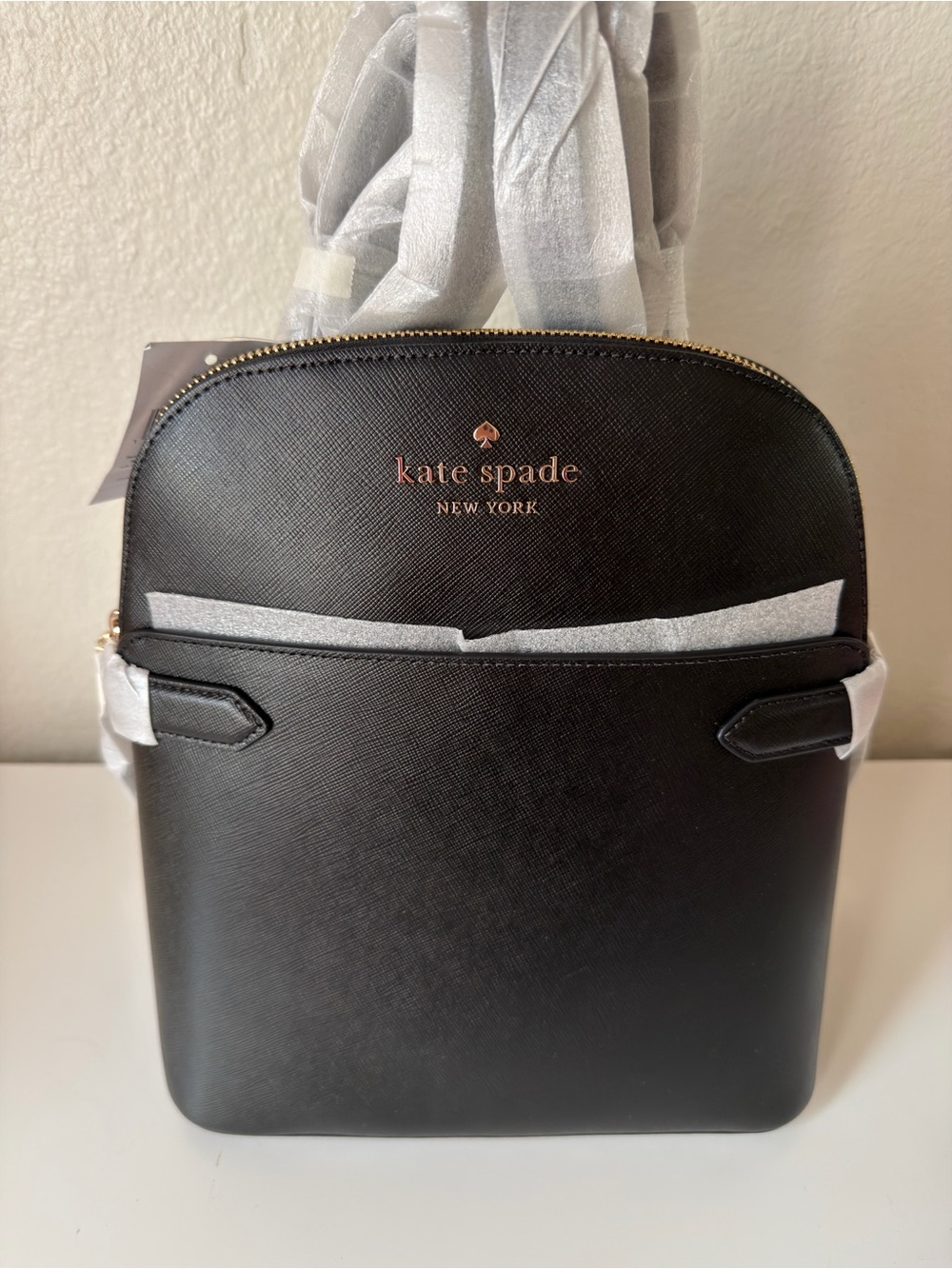 kate spade Black Backpack new